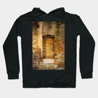 Door in Kastilac in Kastela, Croatia Hoodie